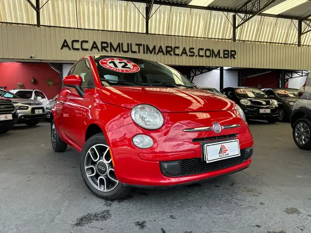Carro Fiat 500 2012 Cult 1.4 8V