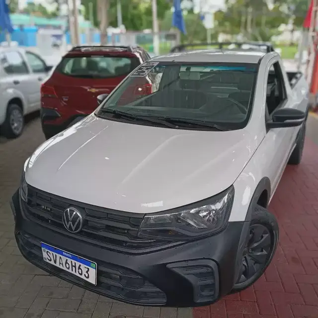 Carro Volkswagen Saveiro 2025 Robust Total Flex 16V