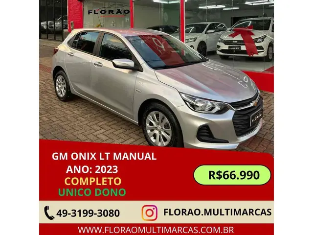 Carro Chevrolet Onix 2023 LT 1.0