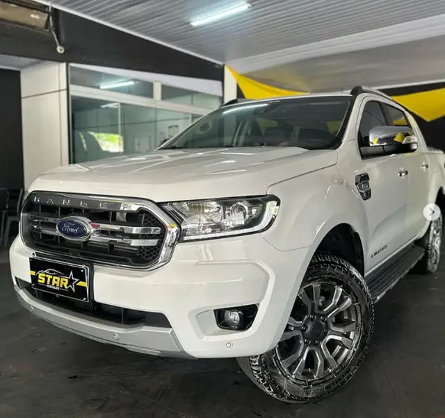 Carro Ford Ranger Cabine Dupla 2021 Limited 3.2 Turbodiesel 20V 4x4 (Aut)