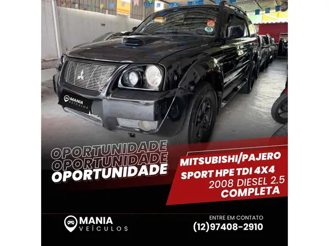 Carro Mitsubishi Pajero Sport 2008 HPE 4x4 2.5
