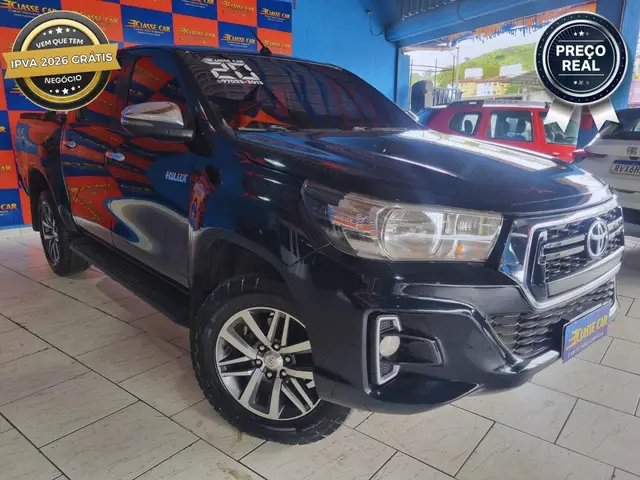 Carro Toyota Hilux Cabine Dupla 2020 Hilux 2.8 TDI CD STD Narrow 4x4