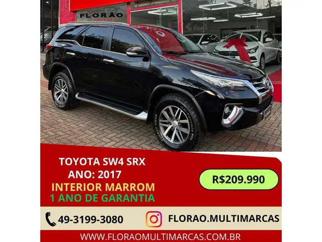 Carro Toyota SW4 2017 2.8 TDI SRX 5L 4x4 (Aut)