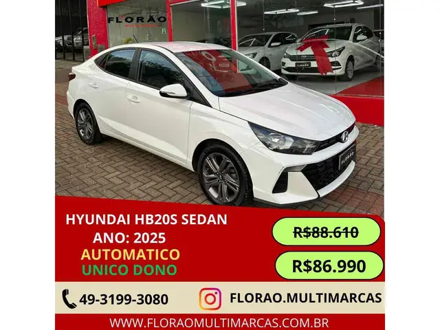 Carro Hyundai HB20S 2025 Comfort Plus 1.0