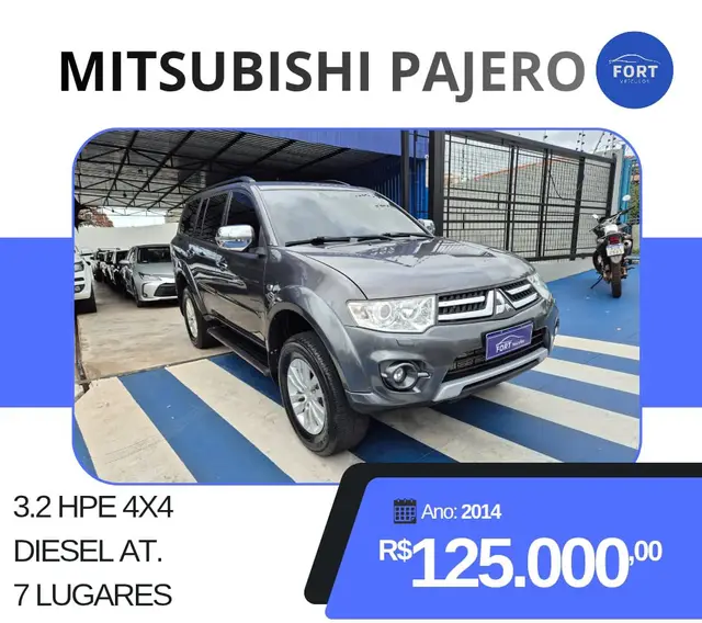 Carro Mitsubishi Pajero Dakar 2014 3.2 HPE 4WD (aut)