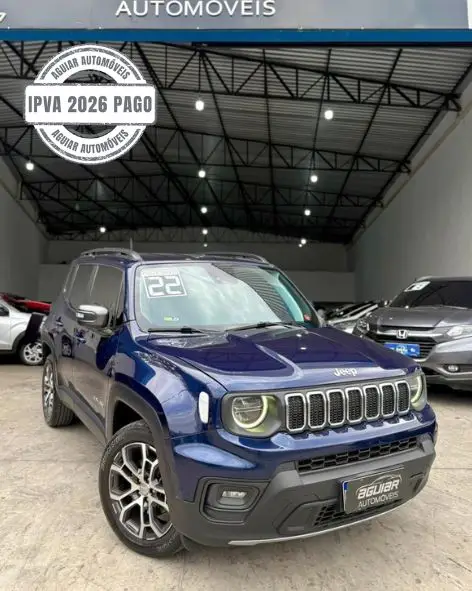 Carro Jeep Renegade 2022 Longitude 1.3 Turbo 4x2