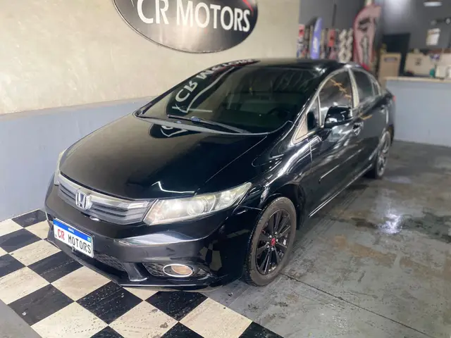 Carro Honda Civic 2012 New  LXS 1.8 16V i-VTEC (Flex)