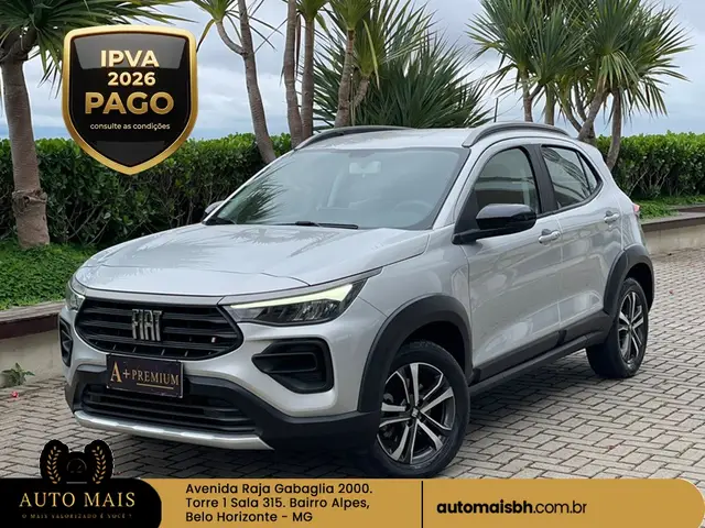 Carro Fiat Pulse 2024 Audace Turbo 200 1.0