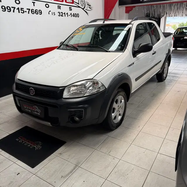 Carro Fiat Strada 2015 Working 1.4 (Flex) (Cabine Dupla)