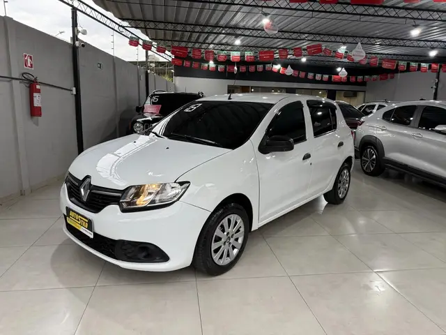 Carro Renault Sandero 2018 Authentique 1.0 12V SCe (Flex)