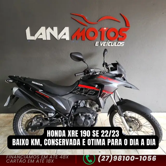 Moto Honda XRE 190 2023 Adventure