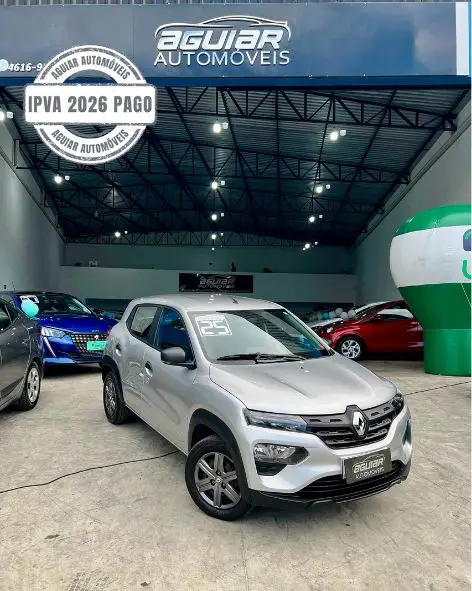 Carro Renault Kwid 2025 Zen 1.0 12v SCe (Flex)