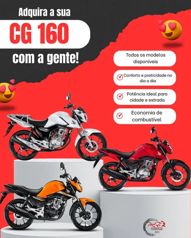 Moto Honda CG 160 2025 Fan