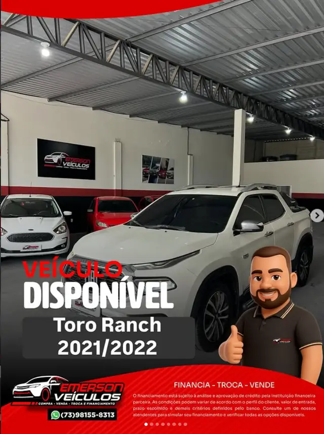 Carro Fiat Toro 2022 Ultra 2.0 TDI 4x4 (Aut)