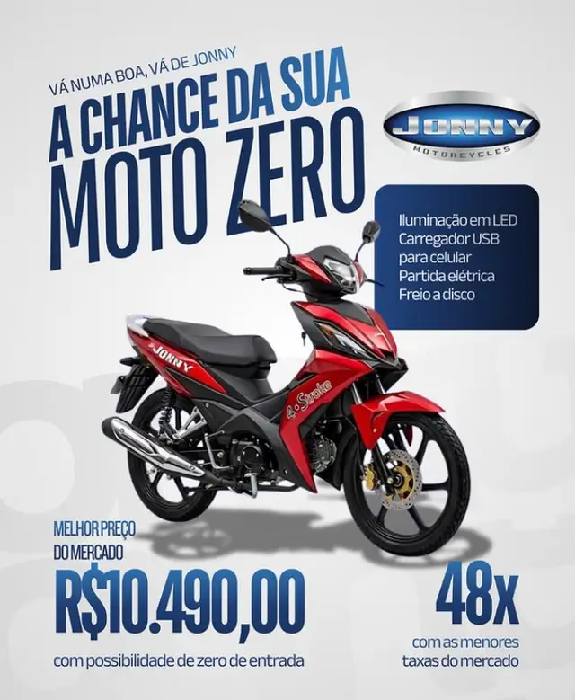 Moto Jonny Uau 2026 50cc