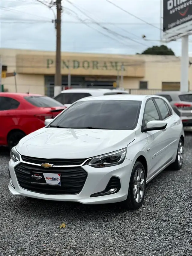 Carro Chevrolet Onix Plus 2021 1.0 Premier Turbo Flex (Aut)