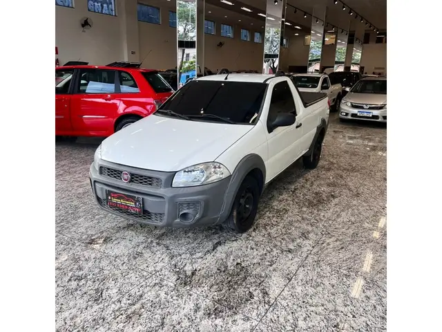 Carro Fiat Strada 2018 Hard Working 1.4 (Flex) (Cabine Simples)