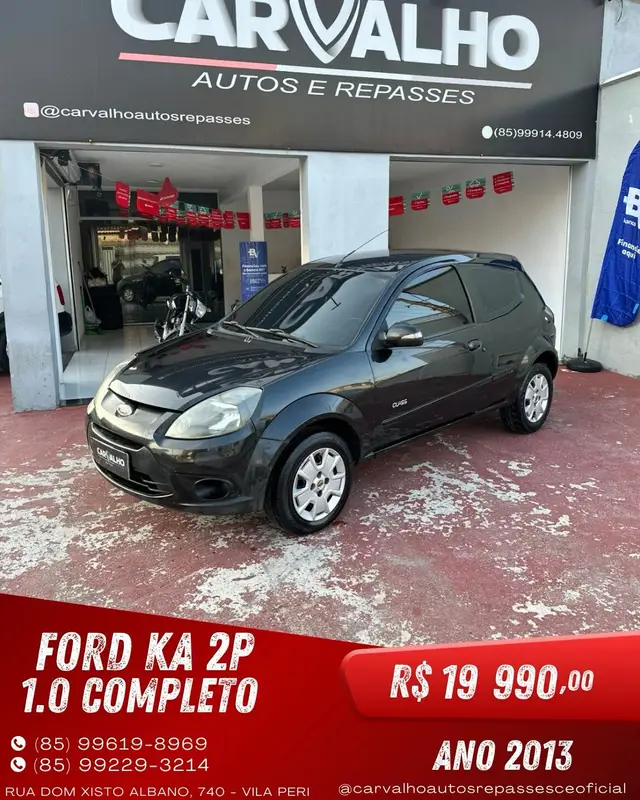 Carro Ford Ka 2013 Ka 1.0 Fly (Flex)