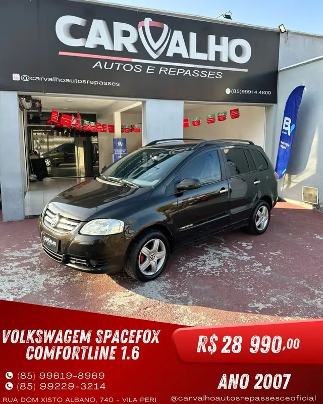 Carro Volkswagen Fox 2007 Plus 1.6 8V (Flex) 2p