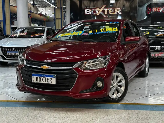 Carro Chevrolet Onix Plus 2020 1.0 LTZ Turbo Flex (Aut)