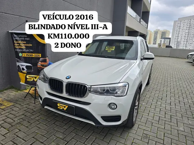 Carro BMW X3 2016 2.0 xDrive20i