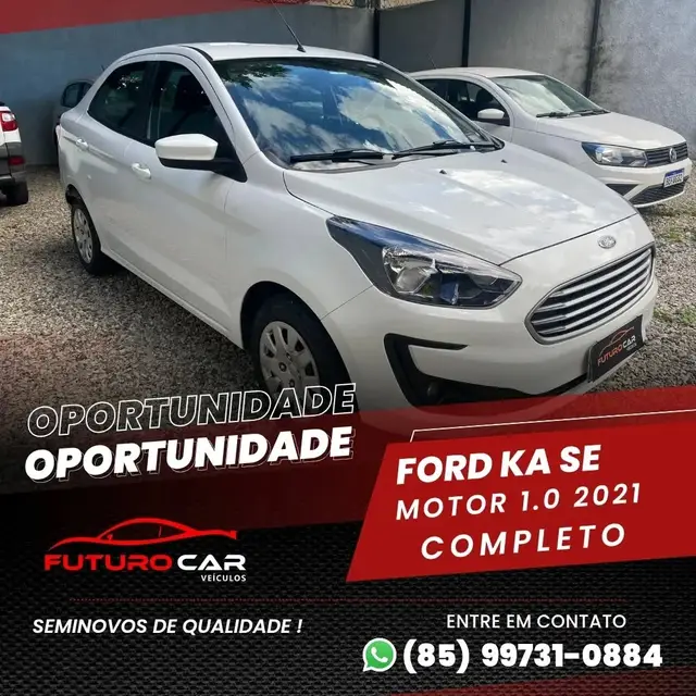 Carro Ford Ka 2021 1.0 SE (Flex)