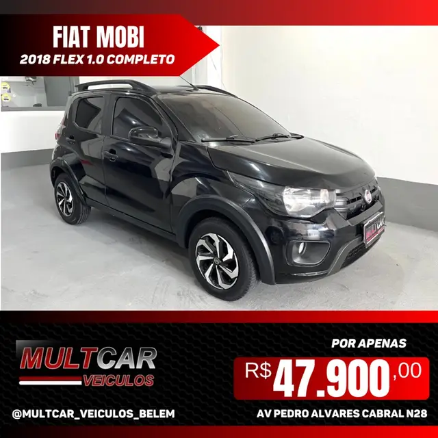Carro Fiat Mobi 2018 WAY 1.0 Fire (Flex)