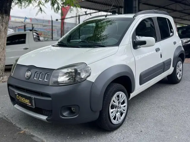 Carro Fiat Uno Mille 2013 Uno Mille Celeb. WAY ECON. 1.0 F.Flex 4p