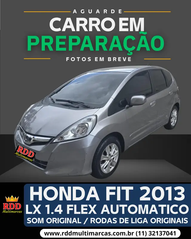 Carro Honda Fit 2013 LX 1.4 (flex)