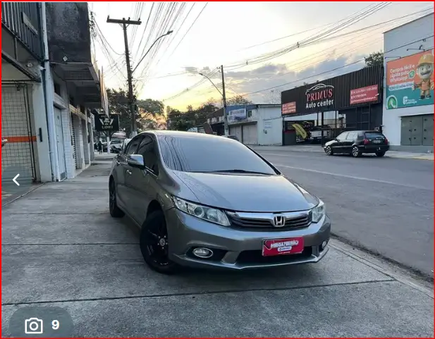 Carro Honda Civic 2014 New  LXR 2.0 i-VTEC (Aut) (Flex)