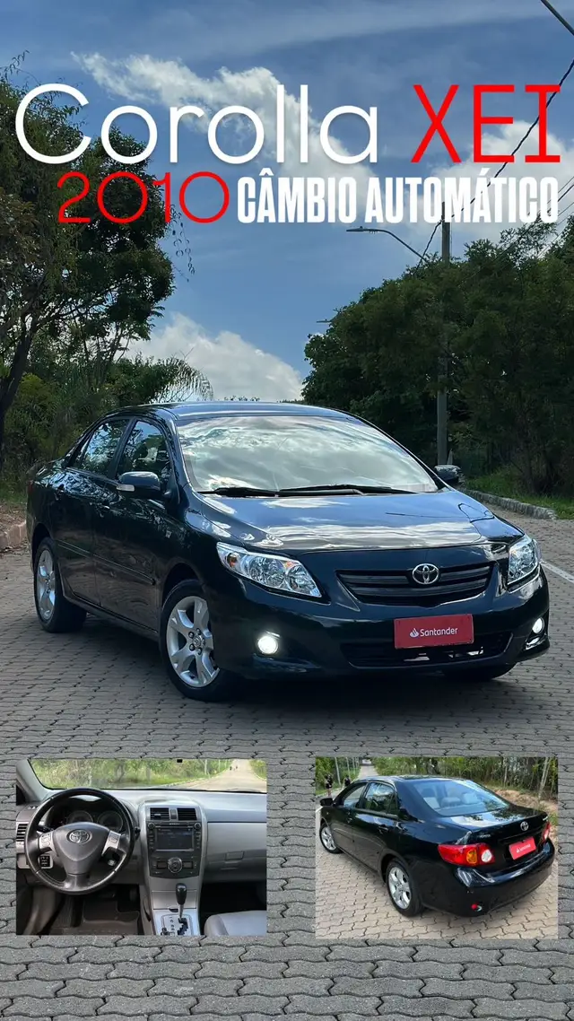 Carro Toyota Corolla 2010 Sedan XEi 1.8 16V (flex)