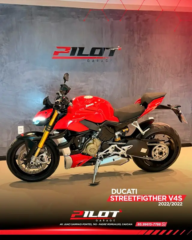 Moto Ducati Streetfighter 2022 V4 S