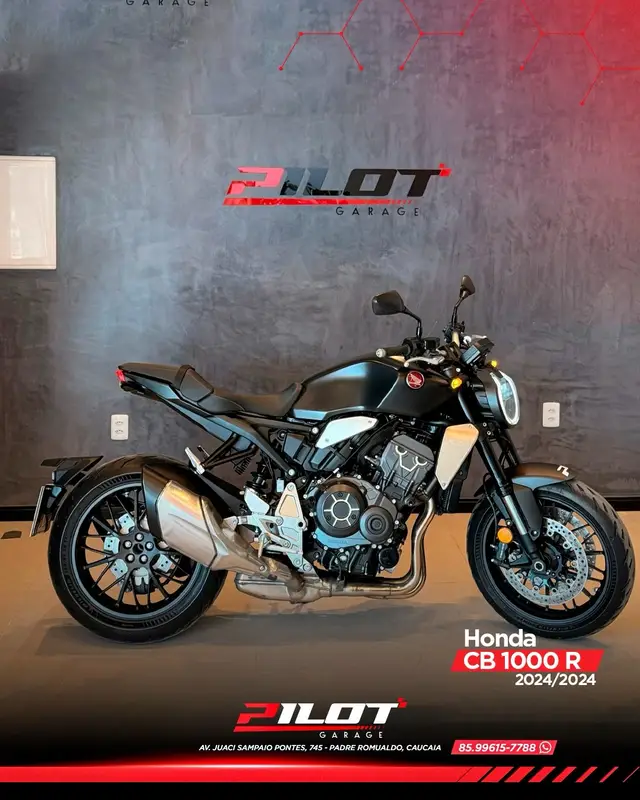 Moto Honda CB 1000R 2024 Black Edition