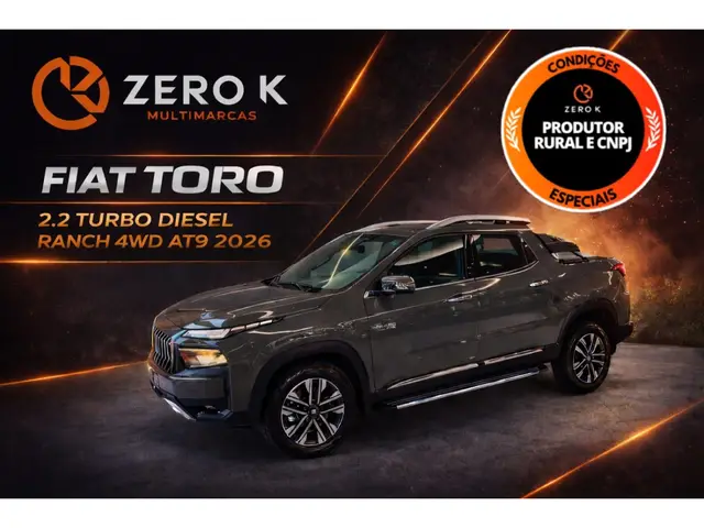 Carro Fiat Toro 2026 Ranch 2.2 TDI