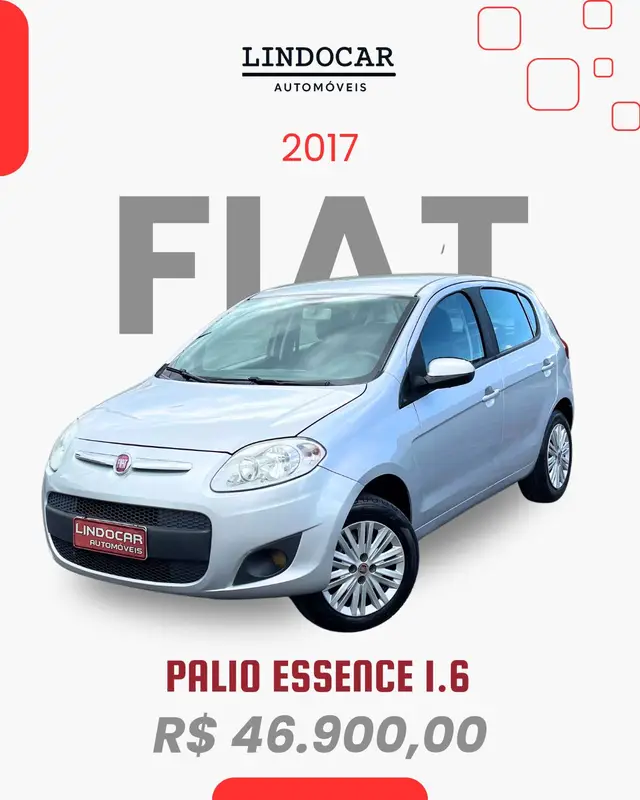 Carro Fiat Palio 2017 Essence 1.6 16V (Flex)