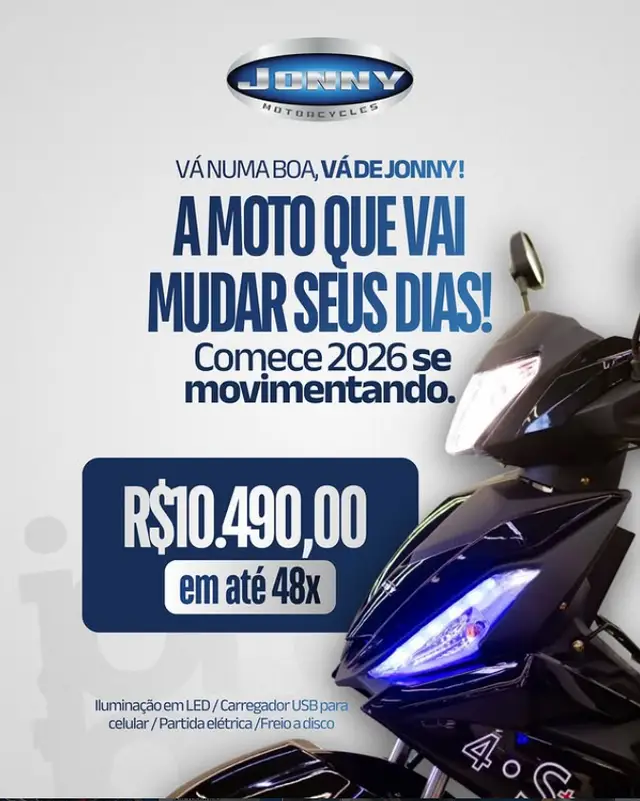 Moto Jonny Uau 2026 50cc