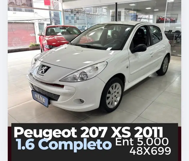 Carro Peugeot 207 2011 Hatch XS 1.6 16V (flex)