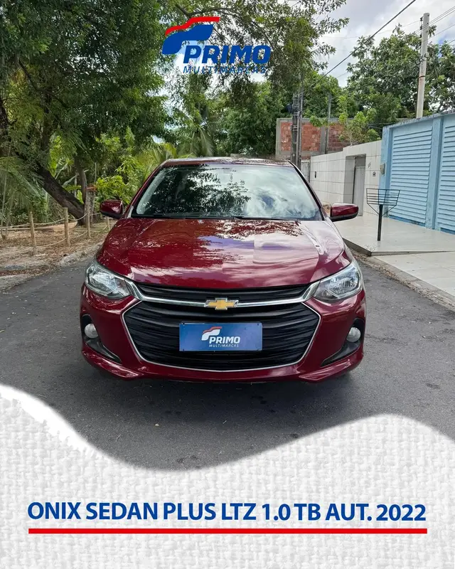 Carro Chevrolet Onix 2022 1.0 Turbo (Flex) (Aut)