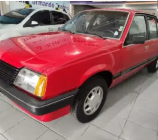 Carro Chevrolet Monza 1984 Sedan SLE 1.8
