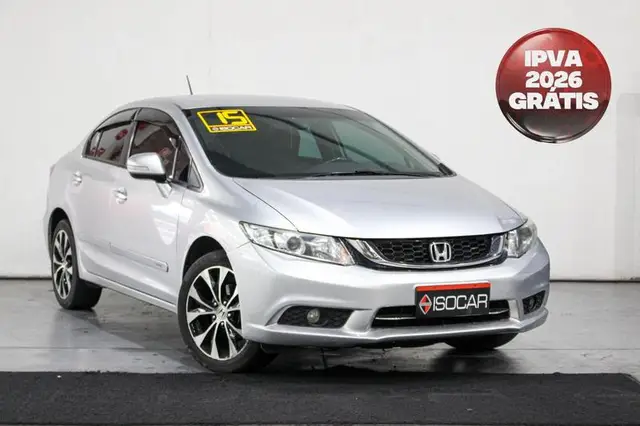 Carro Honda Civic 2015 LXR 2.0 i-VTEC (Aut) (Flex)