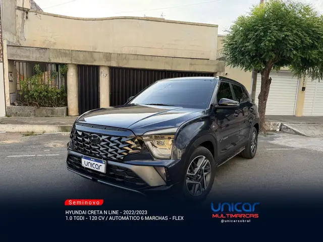 Carro Hyundai Creta 2023 N Line 1.0 Turbo (Aut) (Flex)