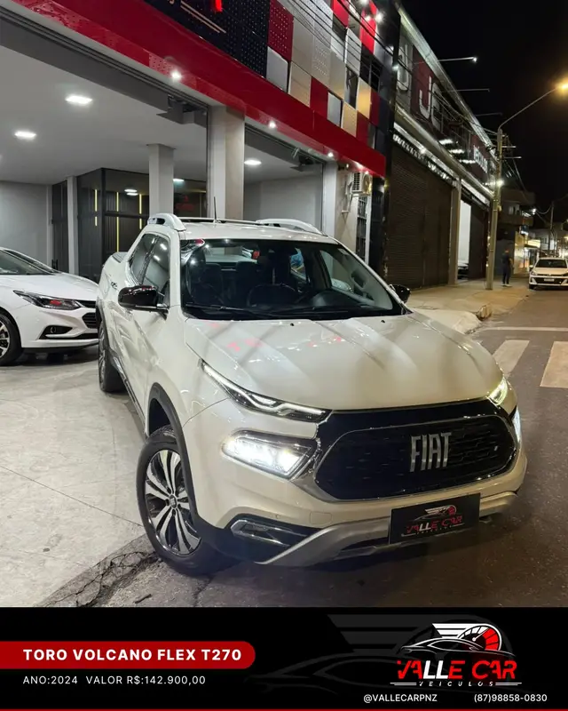 Carro Fiat Toro 2024 Volcano 1.3 Turbo 270