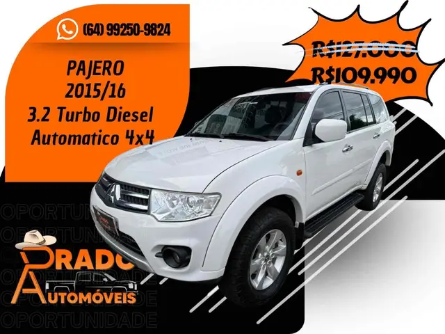 Carro Mitsubishi Pajero 2016 3.2 DI-D 4WD (Aut)