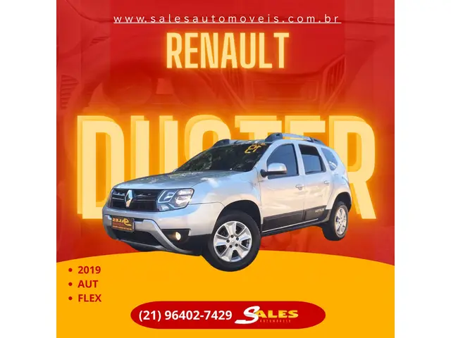 Carro Renault Duster 2019 2.0 16V Dynamique (Aut) (Flex)