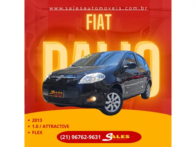 Carro Fiat Palio 2013 Attractive 1.0 8V (Flex)