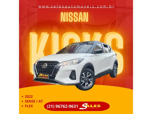 Carro Nissan Kicks 2022 Sense 1.6 (Flex) (Aut)