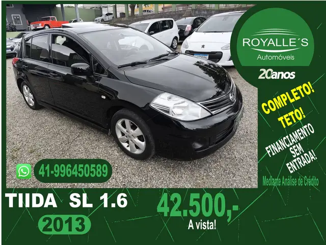 Carro Nissan Tiida 2013 SL 1.8 (flex)