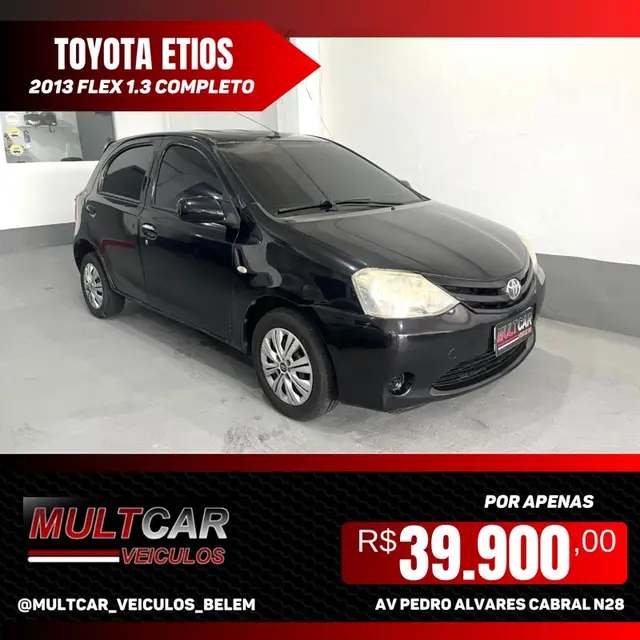 Carro Toyota Etios 2013 XS 1.3 (Flex)