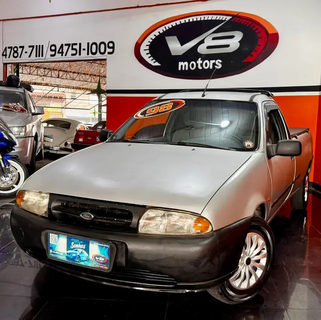Carro Ford Courier 1998 1.3 Mpi (Cab Simples)