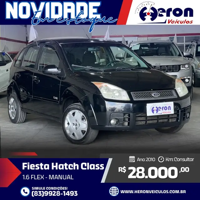 Carro Ford Fiesta Hatch 2010 1.6 (Flex)